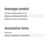 HXC 6000 C5 Groupe électrogène - Kohler - Puissance max 5,60 kW - Gamme INTENS - Fréquence 50 Hz_4