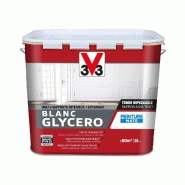 Peinture Glycéro Multisupport Blanc Mat V33, 5 L - Haute Résistance et Facile à Nettoyer_4