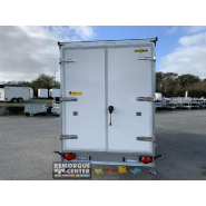 Remorque Frigo HUMBAUR PTAC 2500 Kg - Double essieu 318 x 173 cm H= 1885 mm - Reference -FOURGON_C300_4