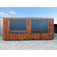 Conteneur snack - vente - café | Modèle EICHE IMBISS | Excellente isolation et qualité industrielle durable_4
