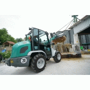 Mini-chargeuse Kramer KL12.5 - 1,6t - 4 roues directrices - Compacte et polyvalente_4