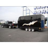 Remorque utilitaire Pluton équipée de roues indépendantes