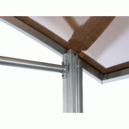 Abri pour barbecue 236x150x235cm – MTF – aluminium et acier – 2nab3116_4