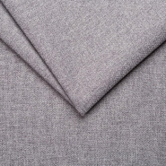 Canapé convertible express Darwin - Têtières réglables - Couchage 120x197cm - Matelas 16cm en tissu tweed gris clair_4