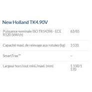 TK4.90V Tracteur agricole - New Holland - 85 ch - chenilles SmartTrax™ et Steering-O-Matic™ Plus_4