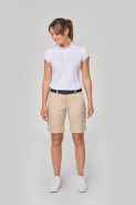 Polo manches courtes femme - Réf : PA481 - 100% polyester interlock, séchage rapide, marque PROACT_4