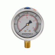 G2512L, Manomètre, 63 mm Face, Raccordement Vertical, Bain de glycérine, 20 bar pression maximale_4