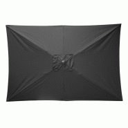 Parasol rectangulaire Bolero Seville 2x3m noir_4