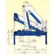 Série 19500 E ASC - Grue auxiliaire Cormach - Pression 290 bar, longueur bras jusqu'à 12,27 m_4
