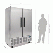 Armoire réfrigérée positive 2 portes 960L Série G GD879 Polar_4