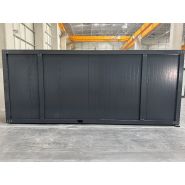 Bungalow de Chantier | Cabane de Chantier | Bureau Container | Bureau Conteneur | Modèle Night Office -240x600x250cm_4