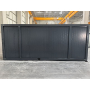 Bureau container Modèle Night Office - Solution modulaire haut de gamme, excellente isolation, dimensions 240x600x250cm_4