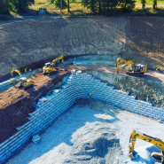Bloc béton anti-bruit pour infrastructures