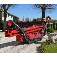 Lightlift 26.14 - nacelle araignée - hinowa s.P.A. - capacité nacelle chenillée 230kg_4