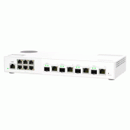 QNAP QSW-M2106-4C commutateur réseau Géré L2 2.5G Ethernet (100/1000/2500) Blanc_4