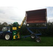 Machine cidricole avec option soufflerie complémentaire pour feuilles