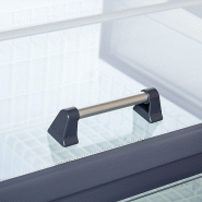 Réfrigérateur / congélateur de supermarché 860 L - Anthracite RAL 7016 | Tefcold - VIEW250CFVS_4