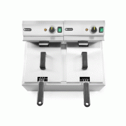 Friteuse Profi Line Analogique sans robinet de vidange 2x8L 230V HENDI_4