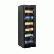 Réfrigérateur à boissons noir - Gamme CEV - porte vitrée LED - froid ventilé - CEV435 BLACK_4