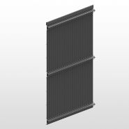 Latk250 - Kit brise-vue occultant en lattes rigides PVC - Galaxy Clôtures - Hauteur 103cm_4