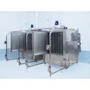 Laveuse industrielle alimentaire Colussi Ermes - Lavage de wagonnets jusqu'à 200 wagonnets/heure_4