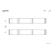 Pont élévateur à ciseaux encastré idéal pour atelier automobile & géométrie des roues  - XX82_4