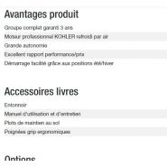 Perform 3000 XL - Groupe électrogène Kohler - 2,8 kW max - 230 V - 50 Hz_4