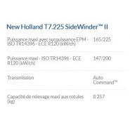 T7.225 Sidewinder II Tracteur Agricole - New Holland - Puissance Maxi 165/225 kW/ch - Technologie SCR ECOBlue™ et Autoguidage IntelliSteer®_4
