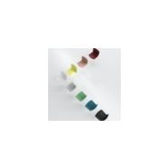 Zaza - Chaises empilables modernes et colorées - Ibebi - Traîneau 12 mm - Polypropylène et acier_4