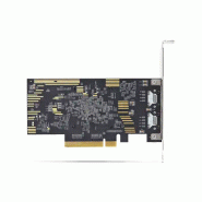 Carte Réseau PCIe 10 Gb Ethernet à  2 Ports, Carte d'Interface Réseau 10 GbE, Chipset Broadcom BCM574_4