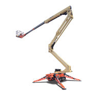 Nacelle articulée à chenilles JLG - hauteur de travail de 13.30 m à 32.48 m - bi-énergie hybride_4