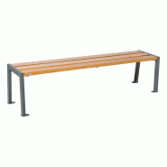 Banquette SILAOS bois et acier_4