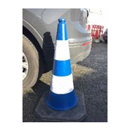 Cône de chantier lesté en polyéthylène K5A - Ecofoot Color - ADS Equipments Eurl_4