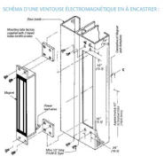 Ventouse électromagnétique, modèles 300Kg / 400Kg / 600Kg idéale pour porte, portail_4