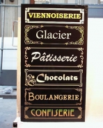 Enseignes en verre - Lettres en relief dorées - Tradition et prestige_4