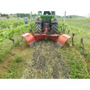 S 92 double - Épampreuse mécanique Bechamatic - largeur ajustable de 1,80 m à 3 m - châssis télescopique_4