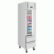 Armoire réfrigérée positive GN slimline 1 porte 2 tiroirs série U 292 L UA112 Polar_4