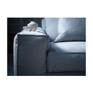 Canapé 4 places Chambord 243 cm - Home Spirit - Confort moelleux avec coussins en plumes_4