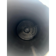 Cuve en acier inoxydable 430 litres d'occasion avec serpentin intérieur - référence : c9672_4