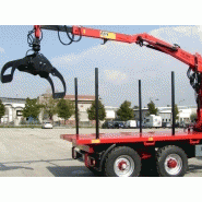 Série RT - Remorque forestière avec grue synchronisée - MP - 4500 / 5000 / 7000 mm_4