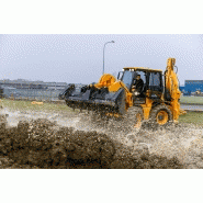 Chargeuse-pelleteuse 10.23D avec godet chargeur et bras rétro