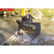 VS 80GD Godet Squelette General Duty - Cangini - 1000 mm - Profil Allongé et Lame en HB400_4