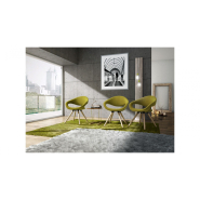 Fauteuil d'accueil polyvalent et confortable - SAMBA - Design italien contemporain et configurations variées_4