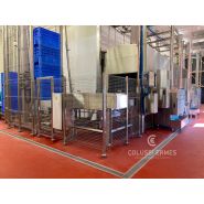Laveuses industrielles alimentaires Colussi Ermes - Lavage bacs et caisses - Jusqu'à 120 caisses/heure_4