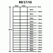 Vidaxl clôture de jardin acier galvanisé 50x0,8 m argenté 149496_4