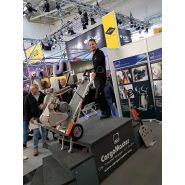 Diable monte-escaliers électrique en aluminium pour photocopieurs - Capacité 200 kg - Cargomaster CC200_5