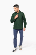 Chemise popeline polycoton homme - entretien facile - Kariban - Réf: K545_4