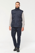 Worker bodywarmer homme - Réf: WK630 - 100% polyester, doublure matelassée, plusieurs tailles et couleurs_4
