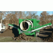 Cribleur trommel Zemmler MS 1600 - Compact et polyvalent, 3 fractions_4