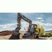 EW220E PELLES HYDRAULIQUES MOYENNES SUR PNEUS VOLVO 22 180 KG / 129 KW_4